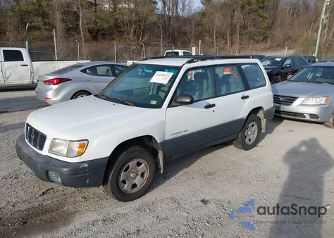 2002 Subaru Forester L из США, поврежденный, VIN JF1SF63552G749426